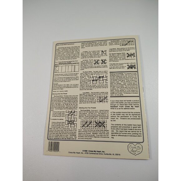 Cross My Heart Counted Cross Stocking The First Christmas PATTERN ONLY! - Picture 3 of 3